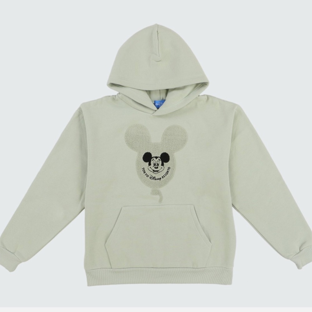 Tokyo Disney Resort Mickey Green Balloon Hoodie